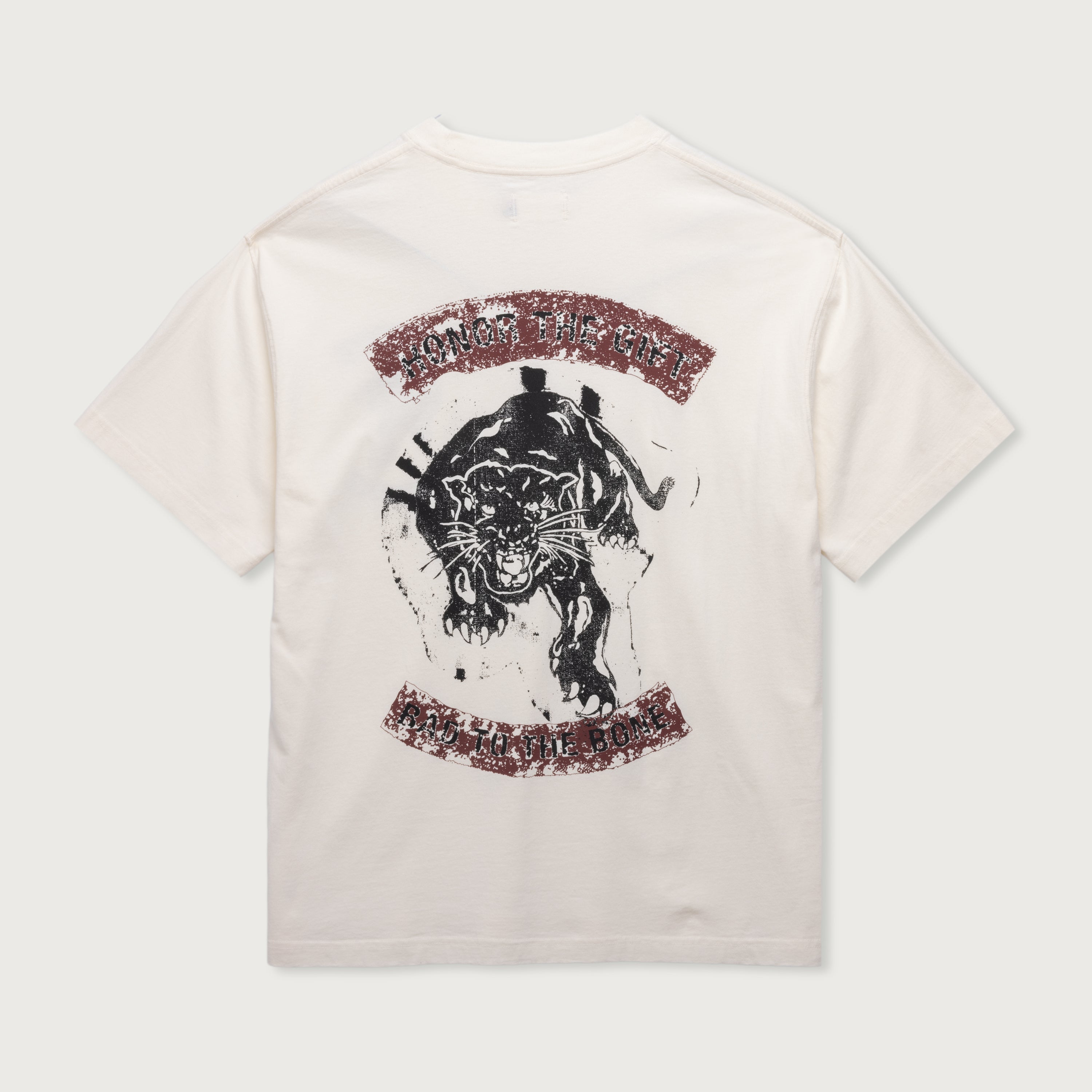 Bad To The Bone Tee - White