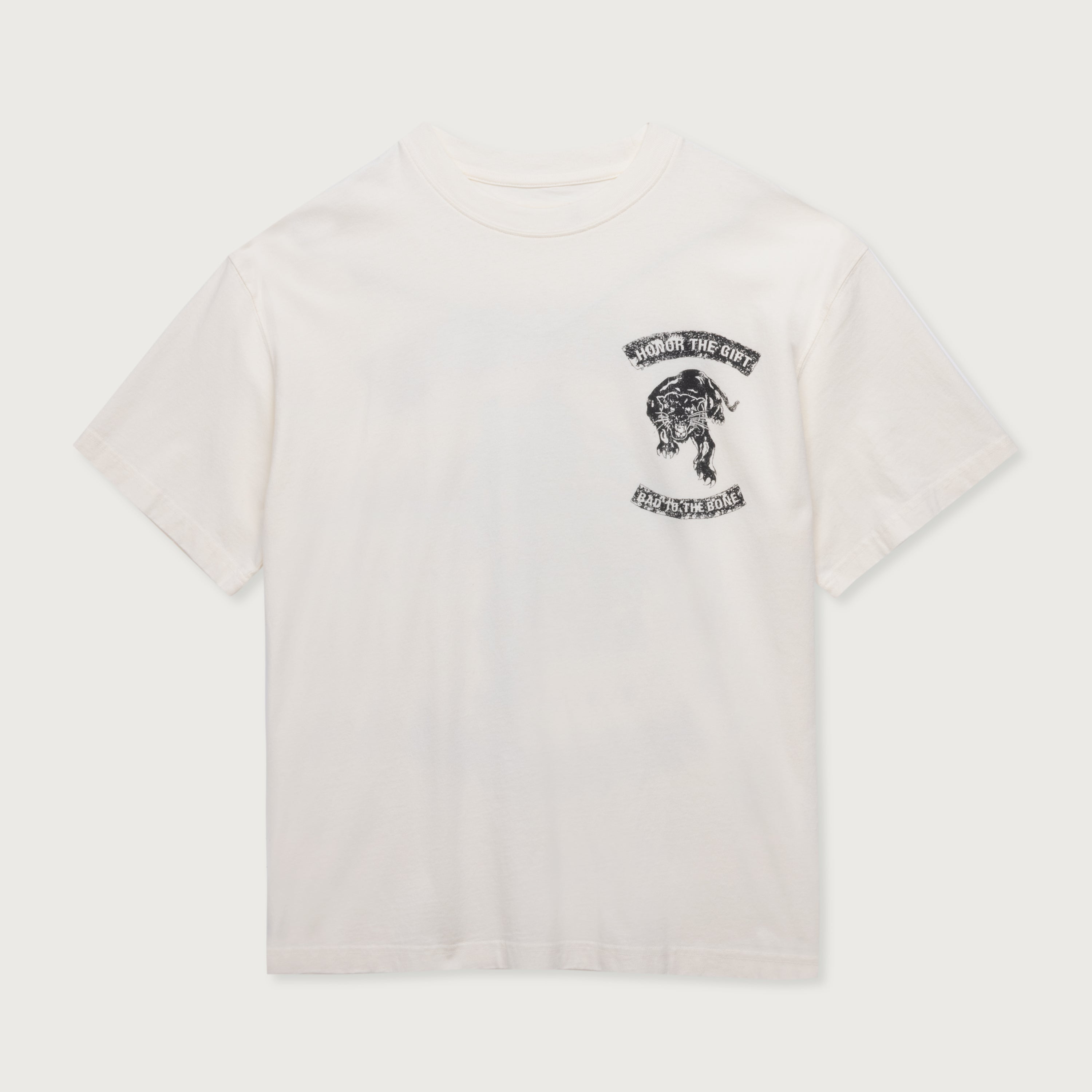 Bad To The Bone Tee - White