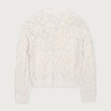 Cable Cardigan - Bone