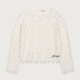 Cable Sweater - Bone