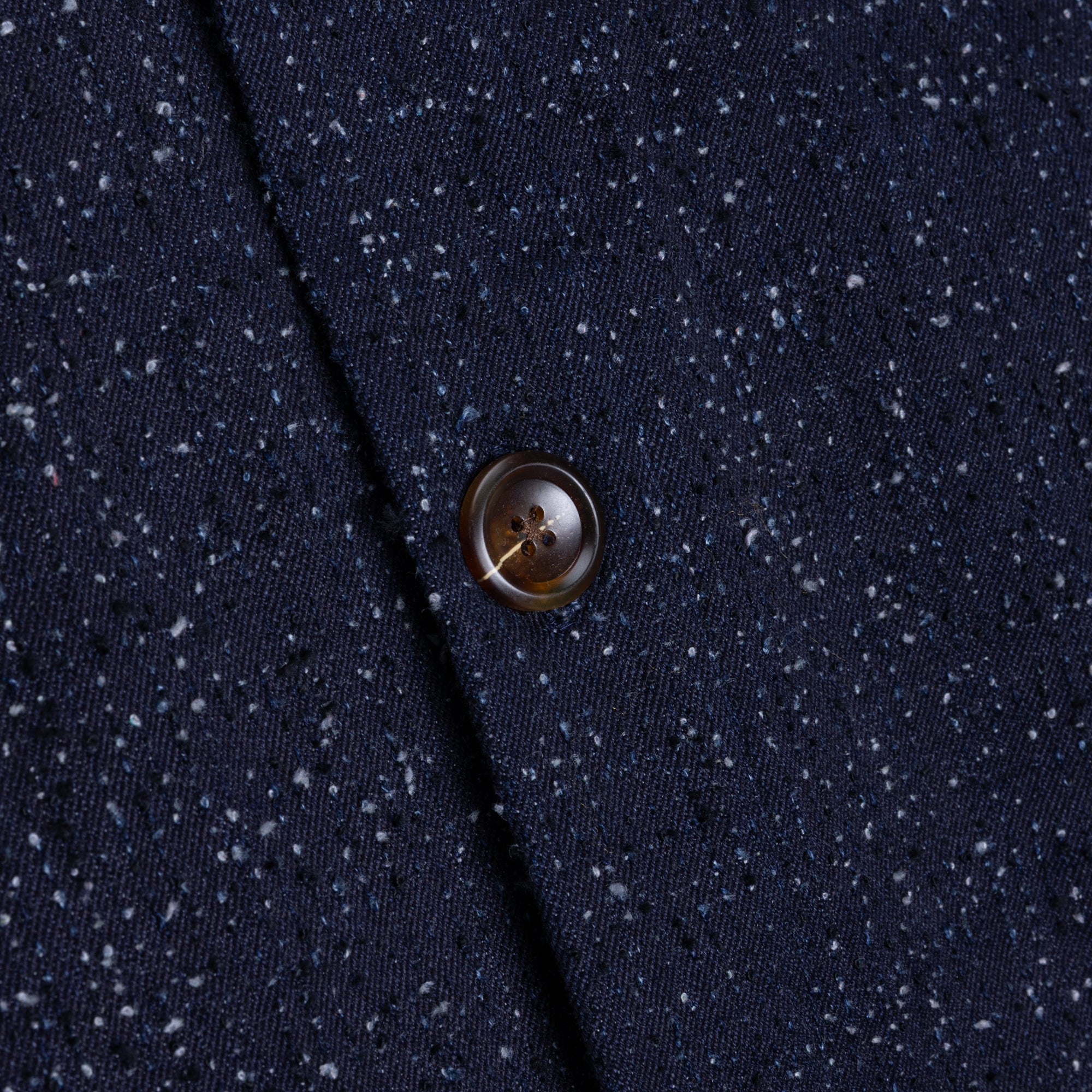 Nep Yarn Chacket - Navy