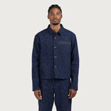Nep Yarn Chacket - Navy