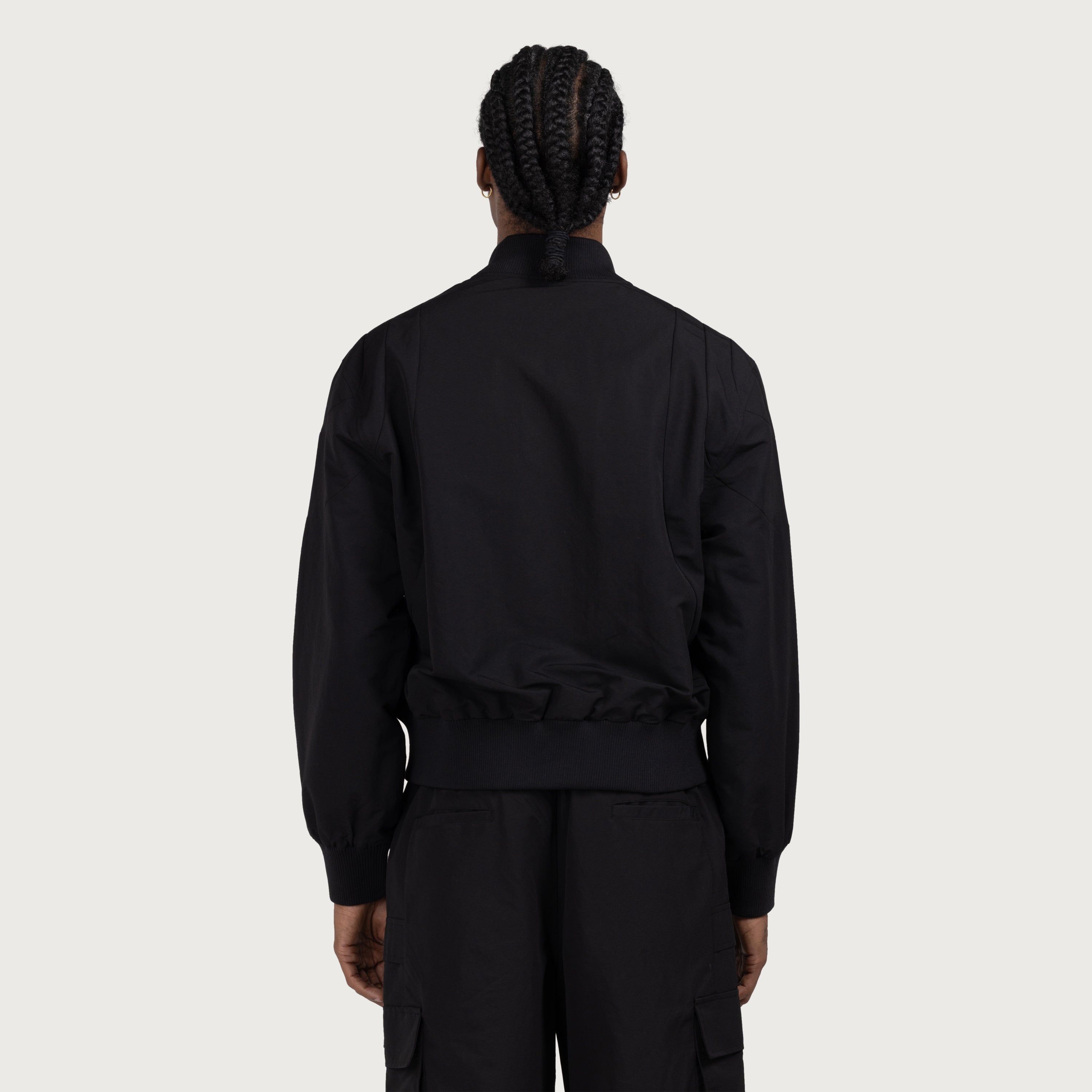 Nylon Bomber - Black