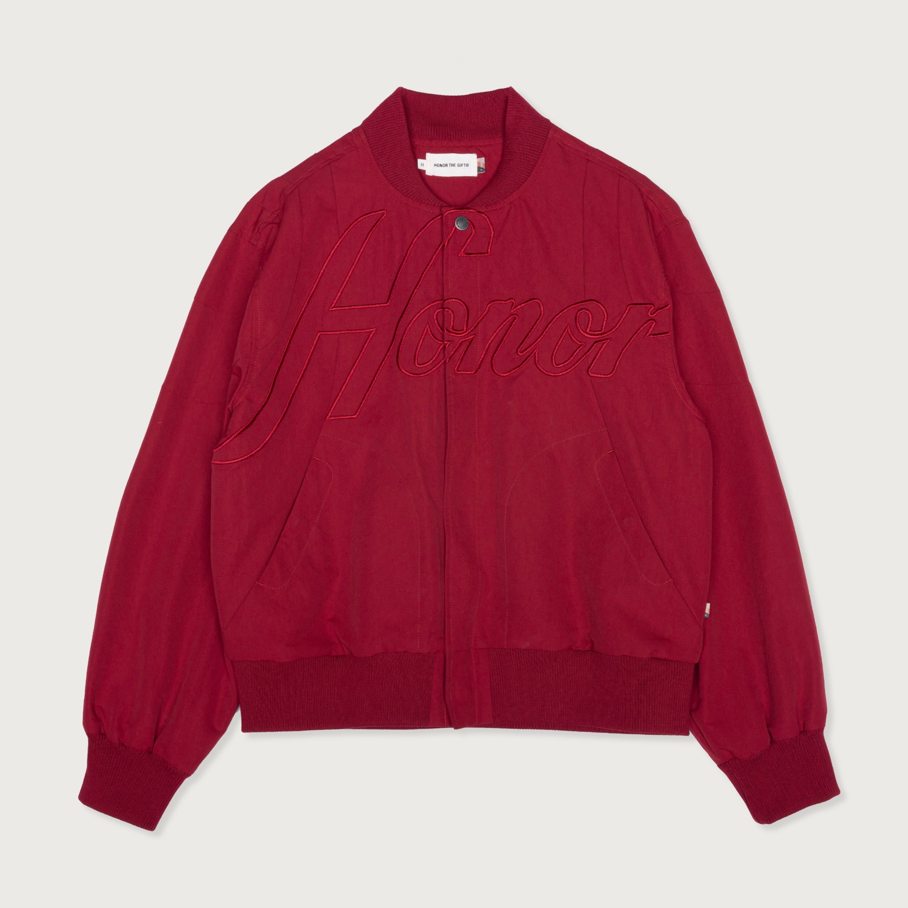 Nylon Bomber - Plum