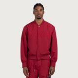 Nylon Bomber - Plum