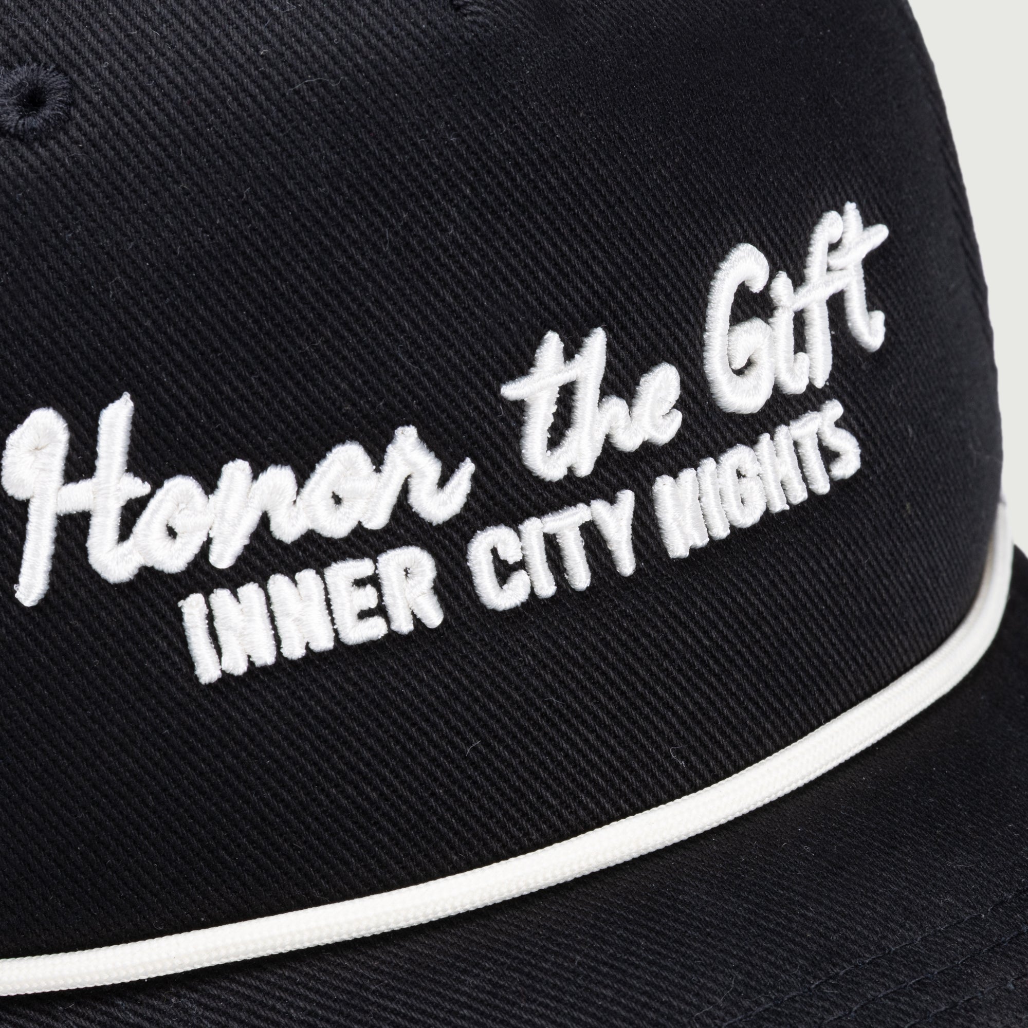 City Nights Trucker Cap - Black
