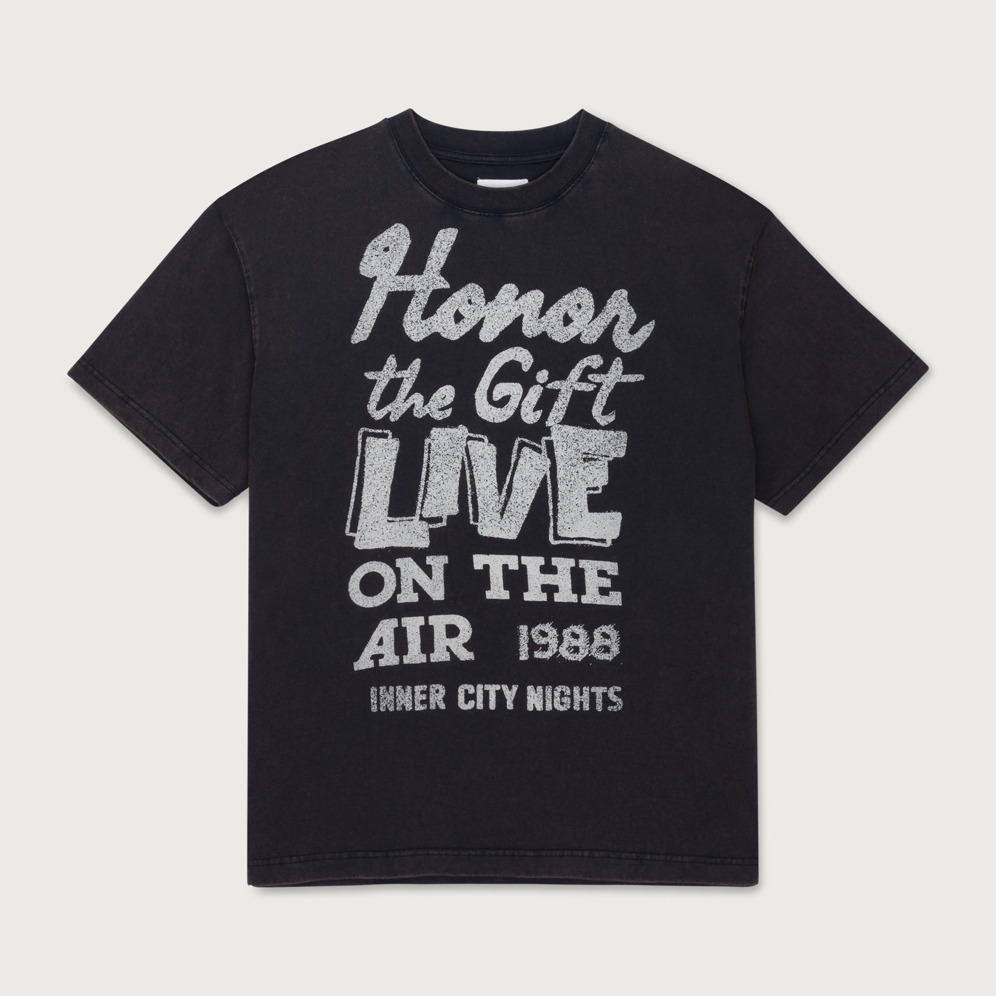 Live On The Air Tee - Black