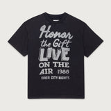 Live On The Air Tee - Black