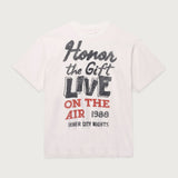 Live On The Air Tee - Bone