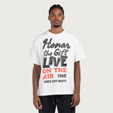 Live On The Air Tee - Bone