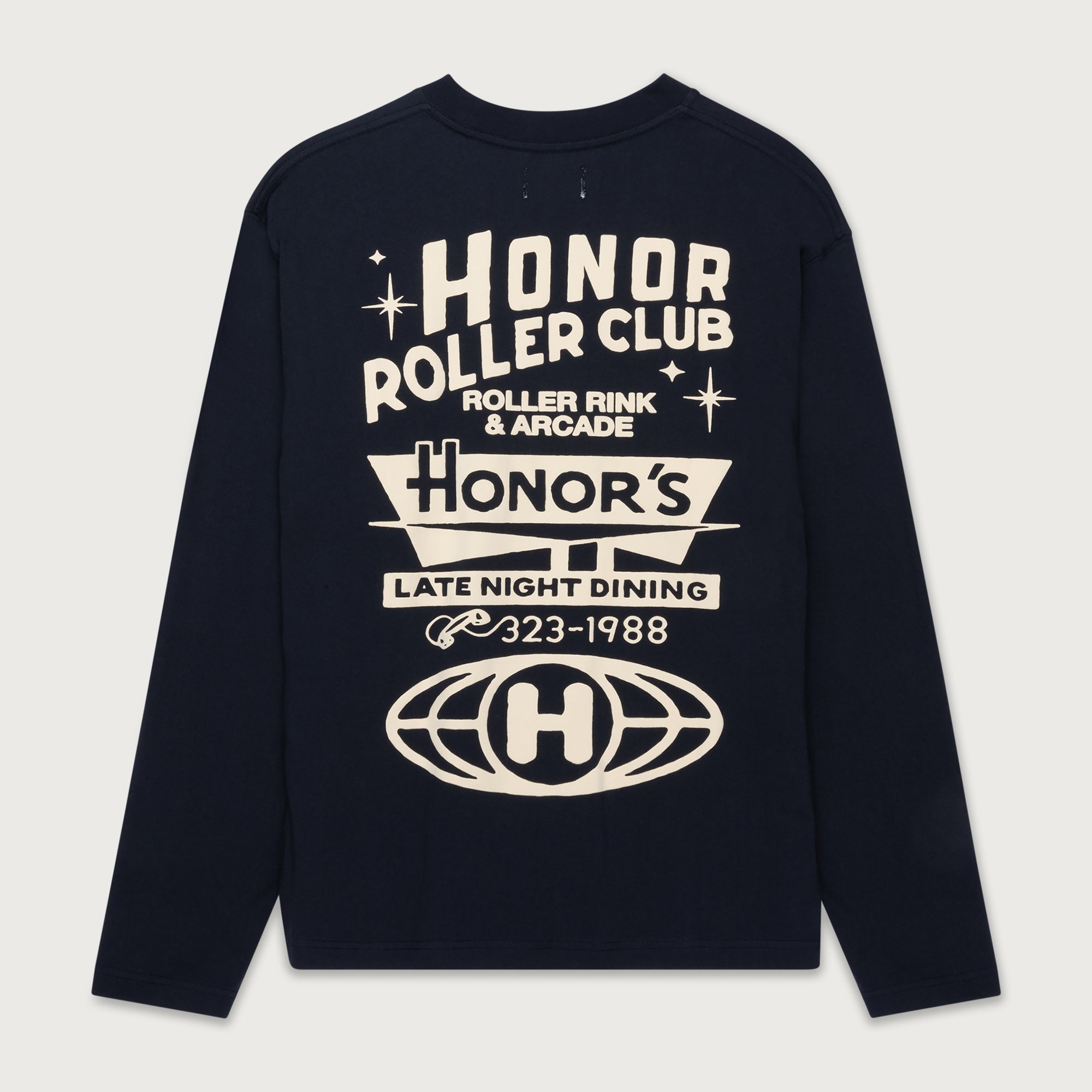 Late Night Dining Tee - Black