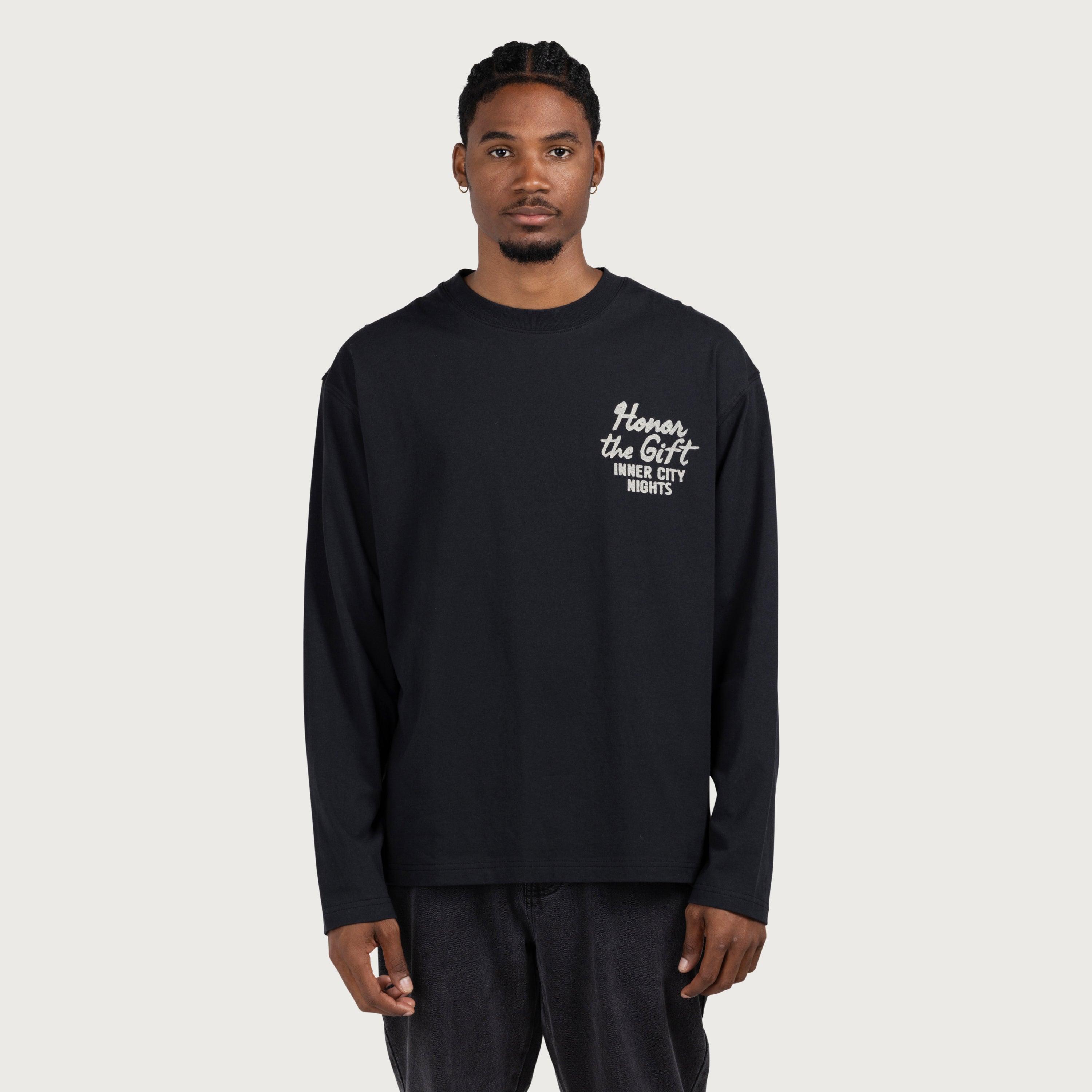 Late Night Dining Tee - Black