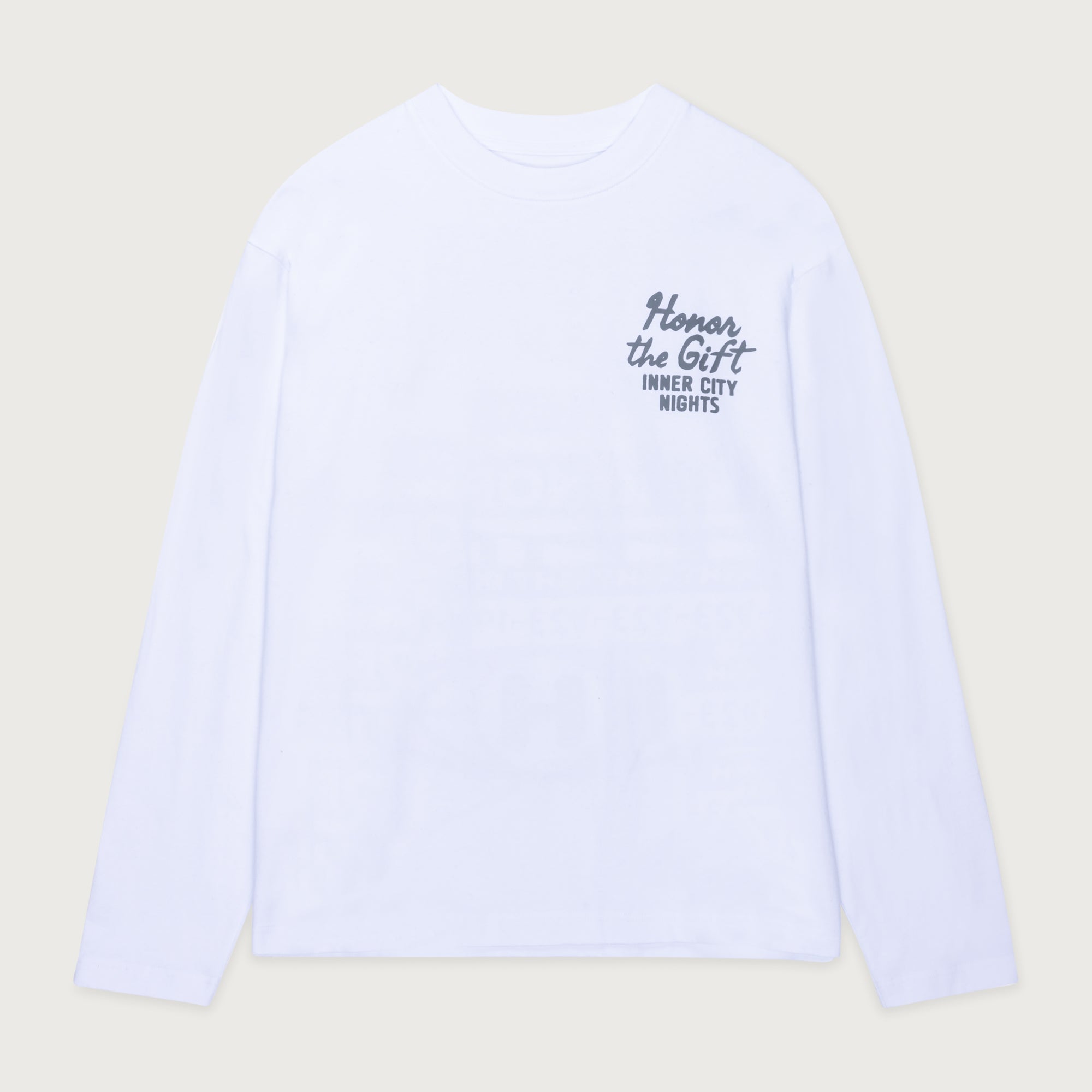 Late Night Dining Tee - White
