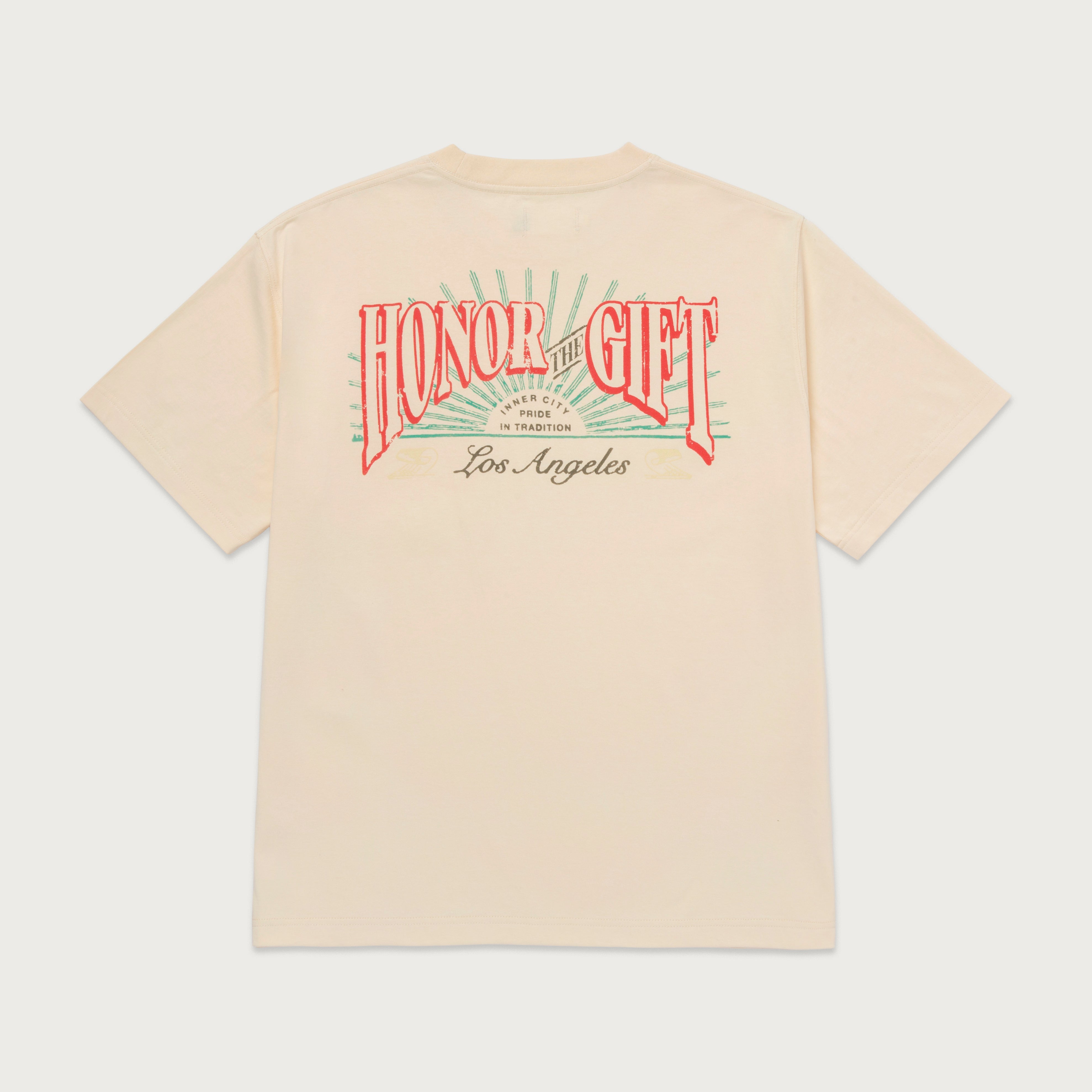 HTG® Cigar Label T-Shirt - Bone