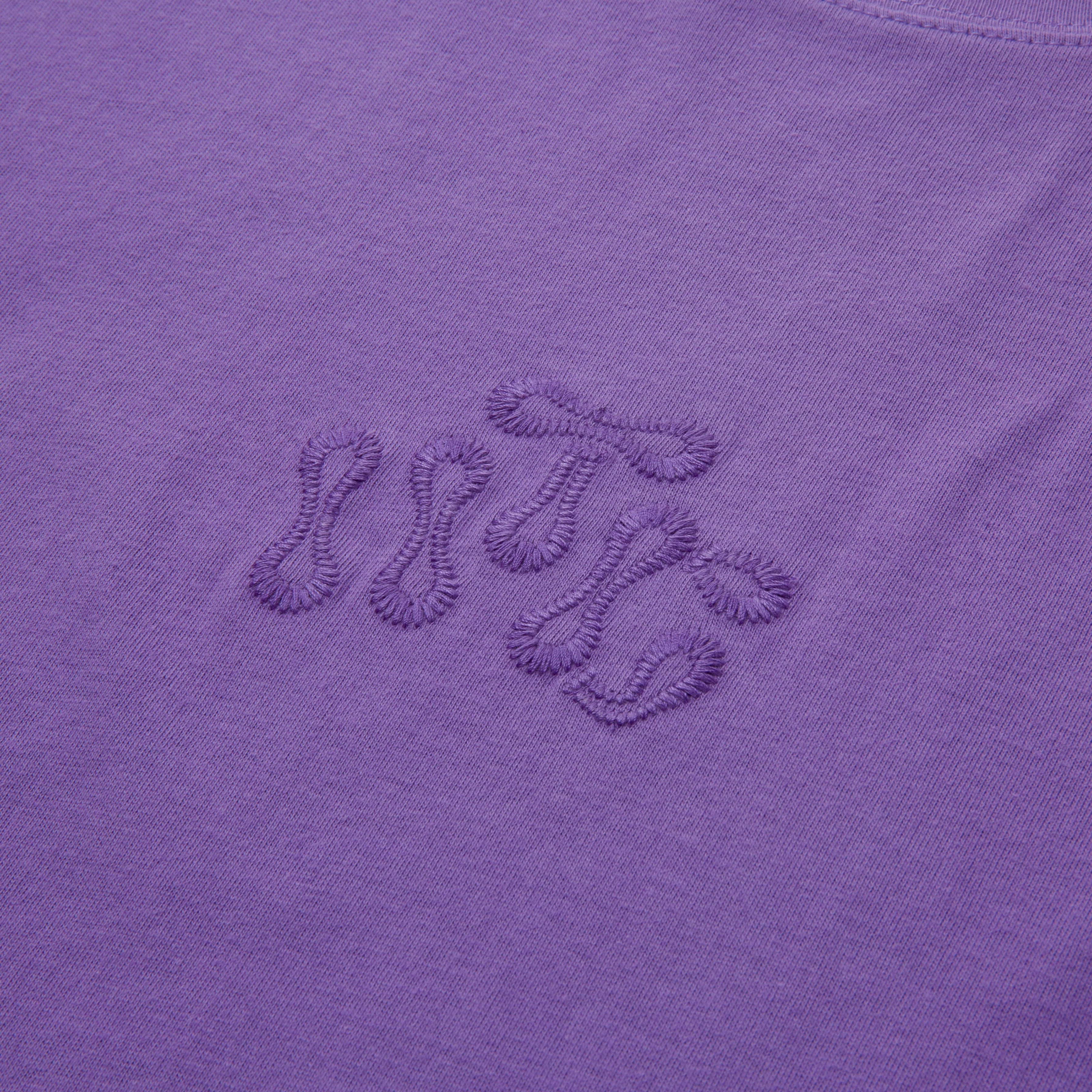 HTG® Embroidery Logo T-Shirt - Purple