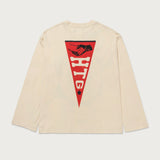 HTG® Seal Logo L/S T-Shirt - Bone