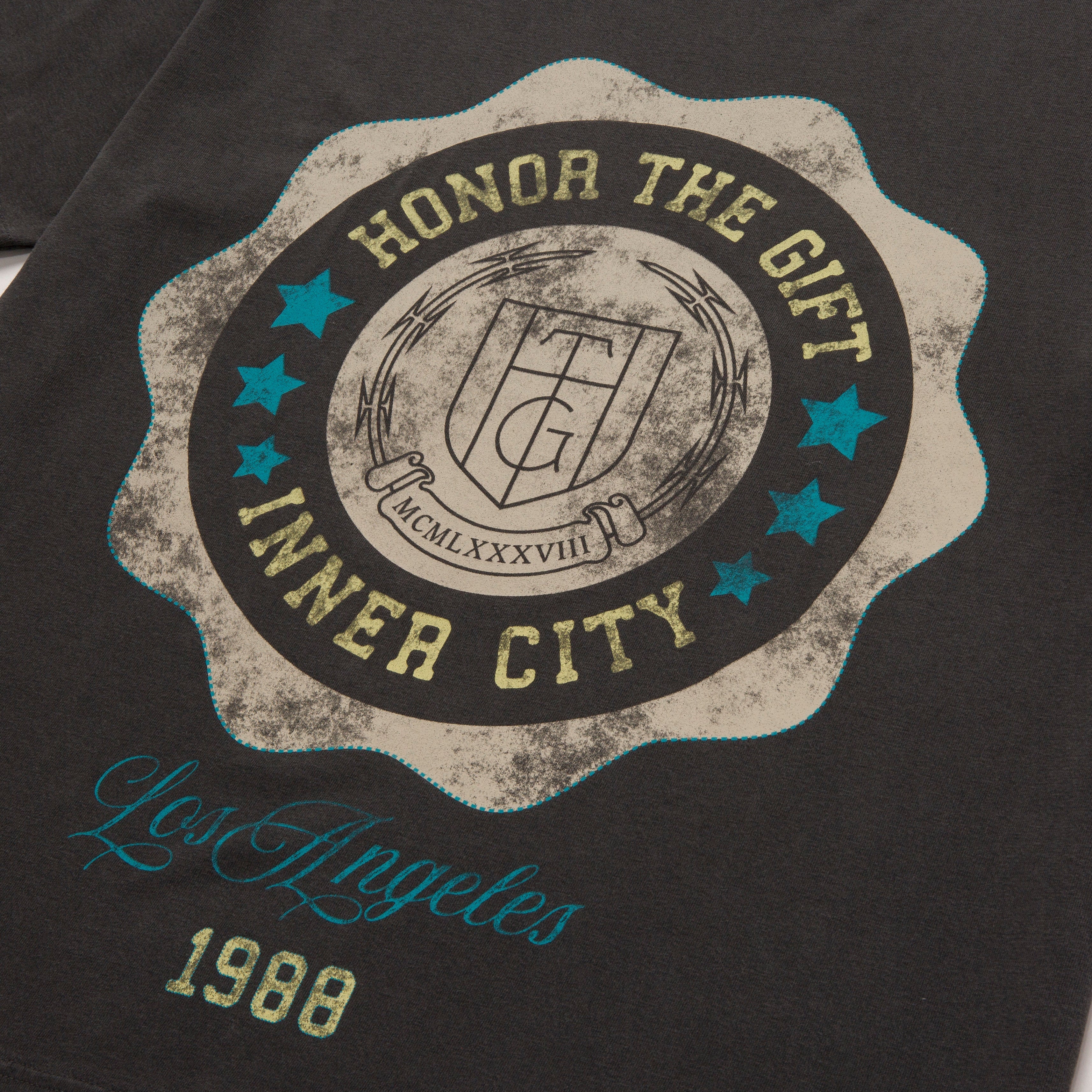 HTG® Seal Logo T-Shirt - Black