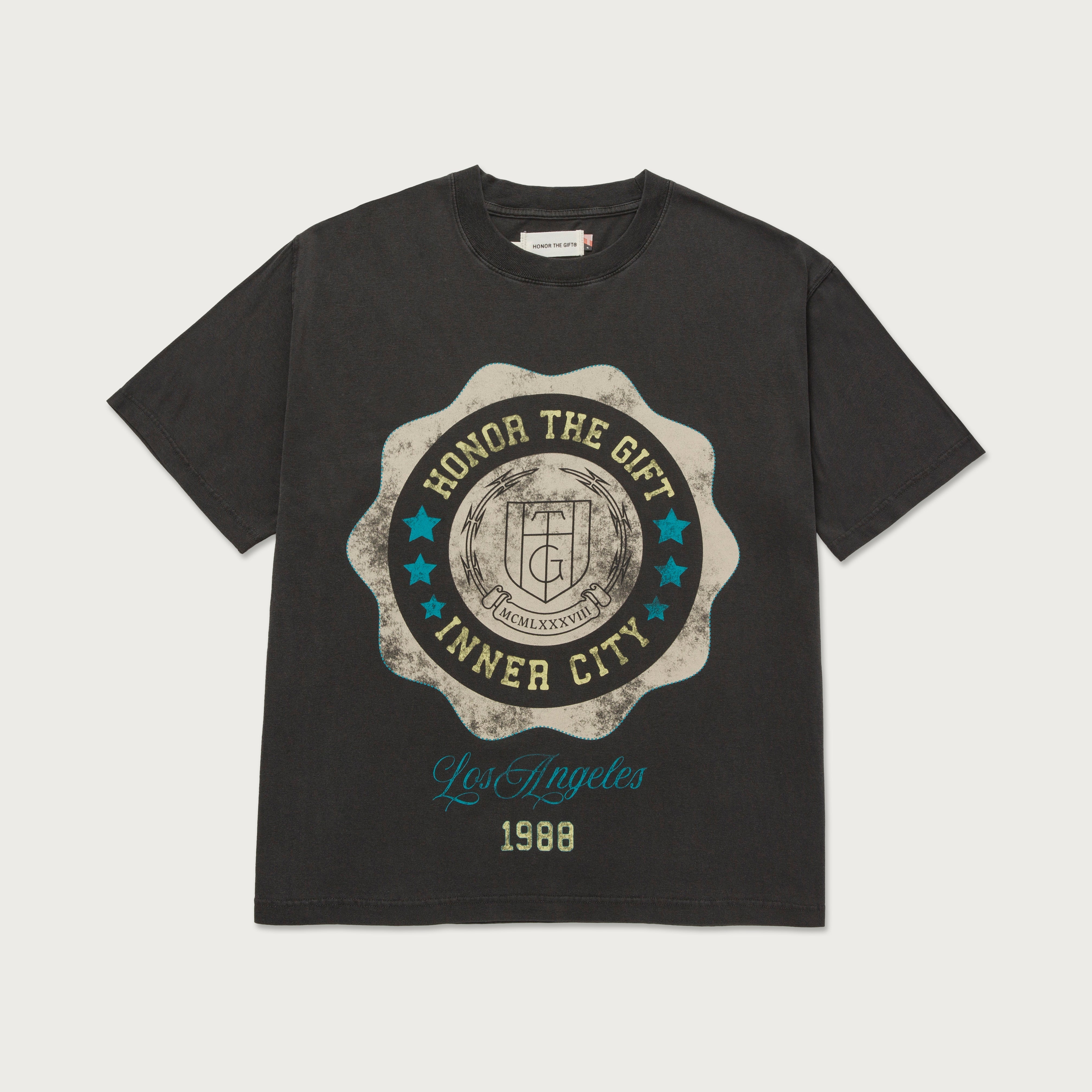 HTG® Seal Logo T-Shirt - Black