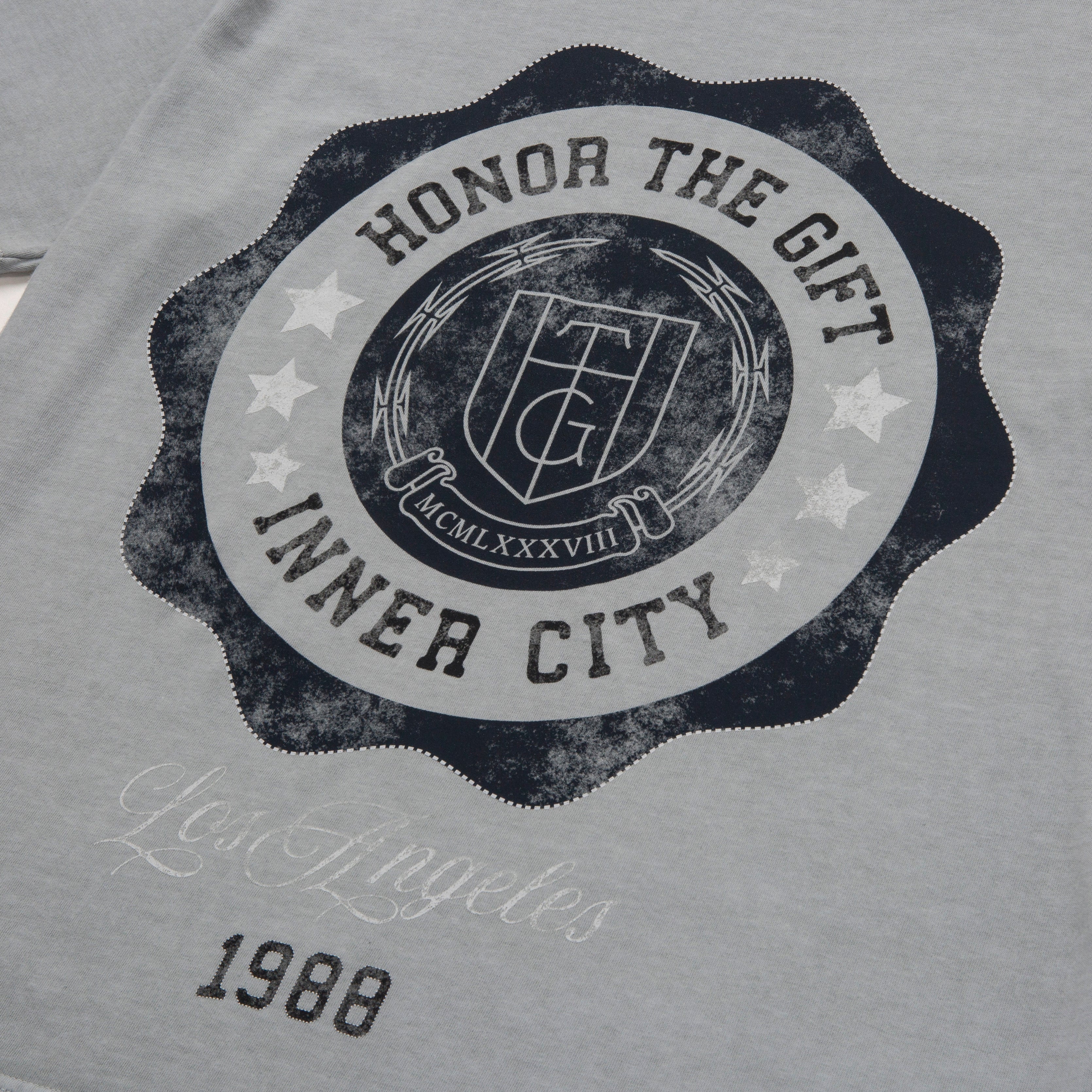 HTG® Seal Logo T-Shirt - Stone