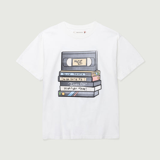 HTG® VHS T-Shirt - Off White