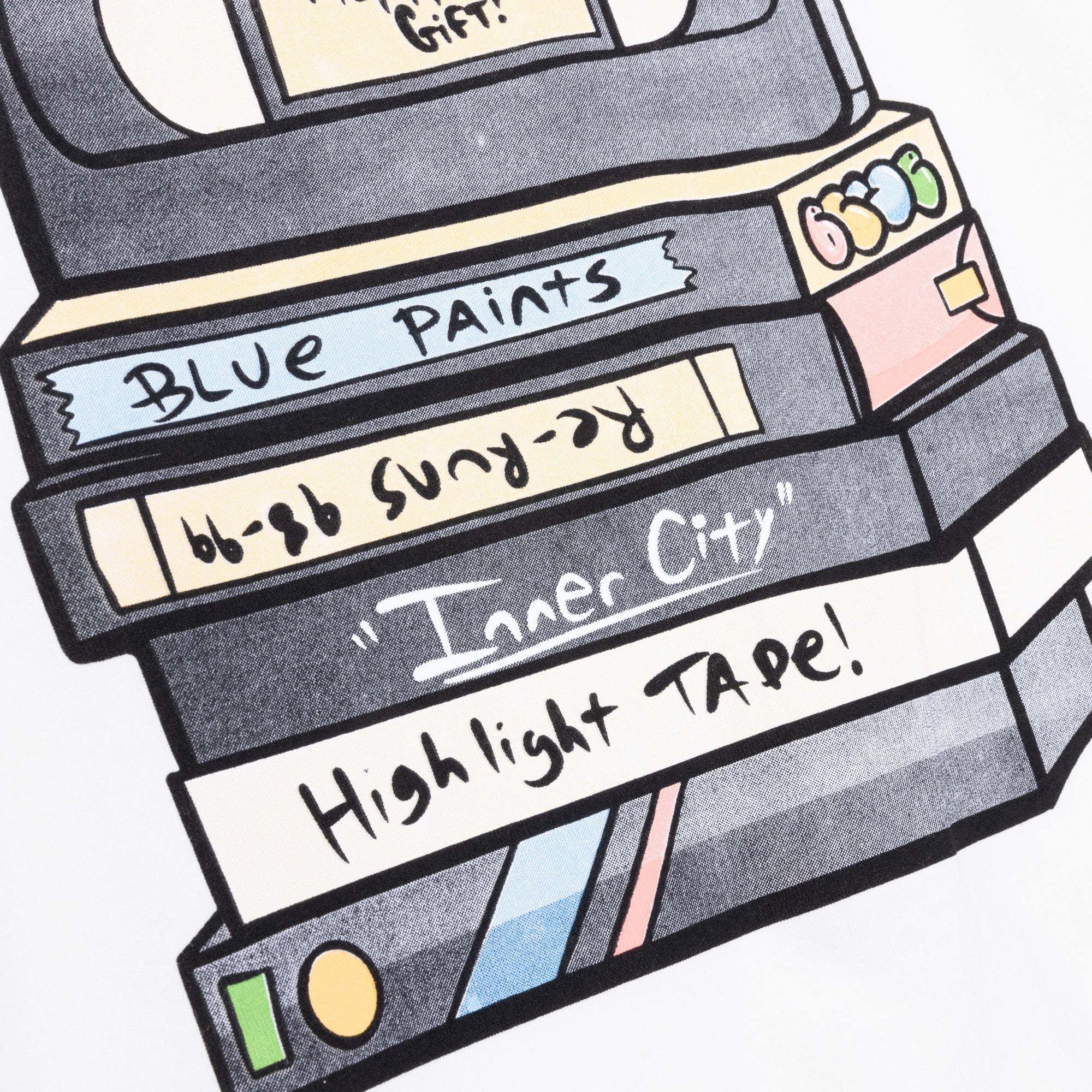 HTG® VHS T-Shirt - Off White