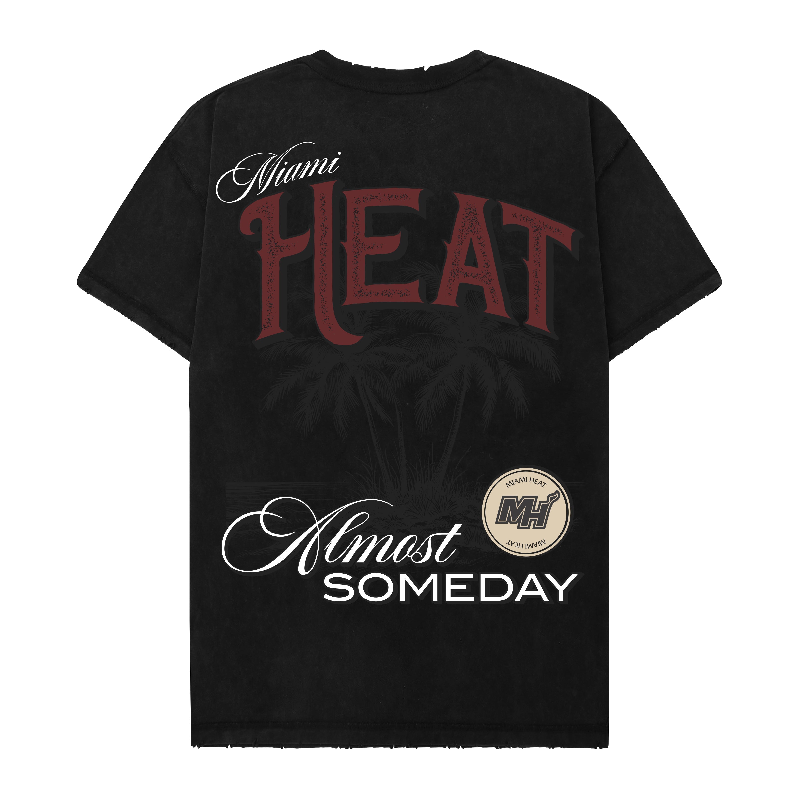 Miami Heat Tee (Vintage Black)