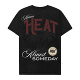 Miami Heat Tee (Vintage Black)