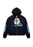 Hell Bent Full Zip Sweatshirt - Vintage Black/Blue