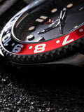 VO102NB - VOYAGER BLACK / RED / NATO BAND