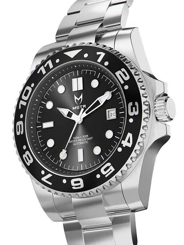 VO111SS - AUTO VOYAGER SILVER / BLACK / SS BAND