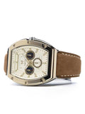 MJ114SW - MAJOR POLISHED GOLD / C-3PO / LEATHER BAND