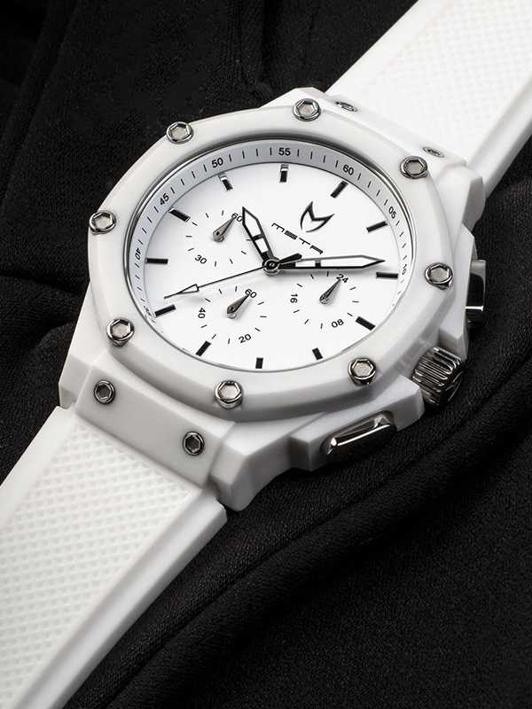 AX107RB - AMBASSADOR X WHITE / WHITE / RUBBER BAND