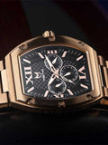 MJ102SS - MAJOR ROSE GOLD / BLACK / SS BAND