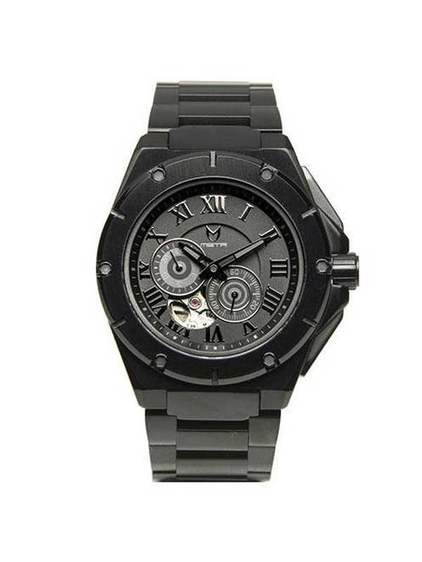 NO107SS - NOBLE BLACK AUTOMATIC / BLACK / SS BAND