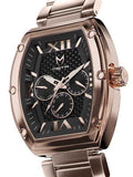 MJ102SS - MAJOR ROSE GOLD / BLACK / SS BAND