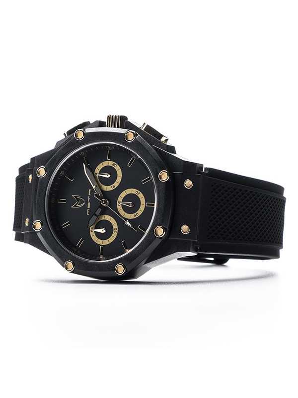 AX110RB - AMBASSADOR X BLACK / GOLD / RUBBER BAND