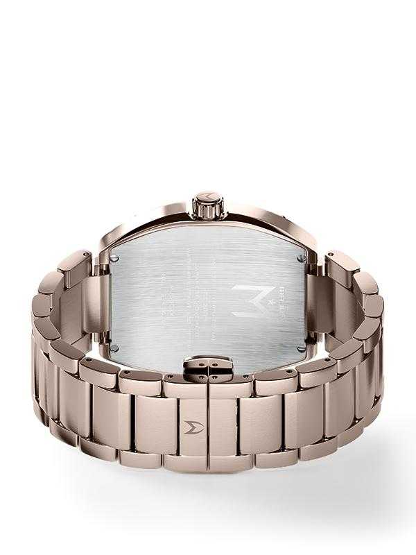 MJ102SS - MAJOR ROSE GOLD / BLACK / SS BAND