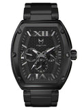 MJ105SS - MAJOR BLACK / BLACK / SS BAND