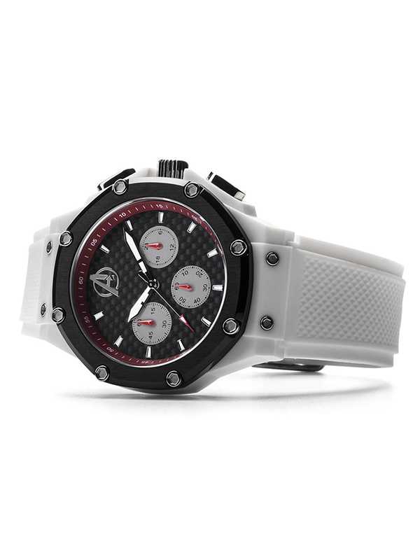 AX101MV - AMBASSADOR X WHITE / BLACK / RUBBER BAND