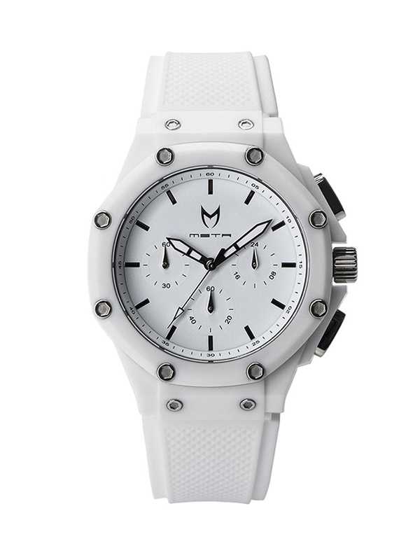 AX107RB - AMBASSADOR X WHITE / WHITE / RUBBER BAND