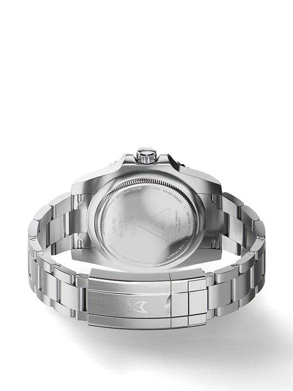 VO107SS - AUTO VOYAGER SILVER / BLUE & RED / SS BAND