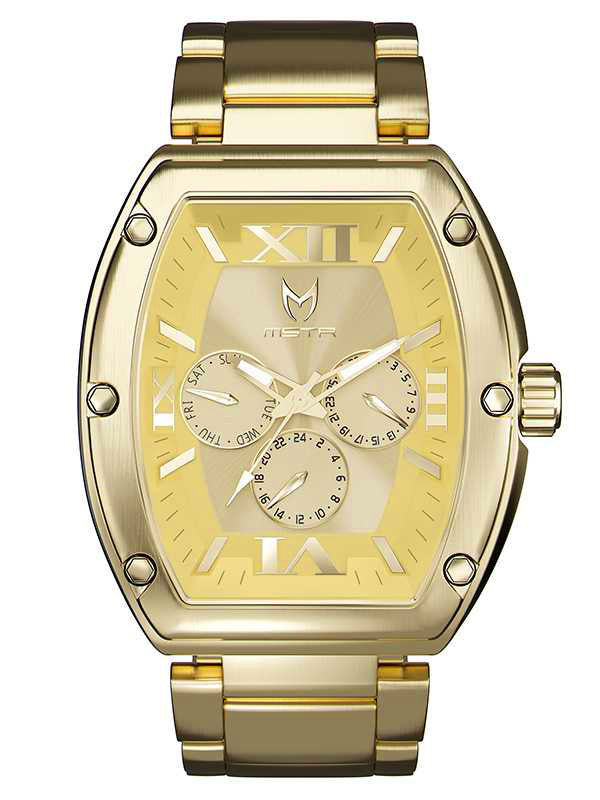 MJ125SS - MAJOR GOLD / GOLD / SS BAND