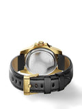 VO101LS - VOYAGER GOLD / BLACK / LEATHER BAND