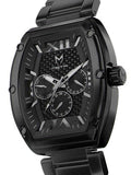 MJ105SS - MAJOR BLACK / BLACK / SS BAND