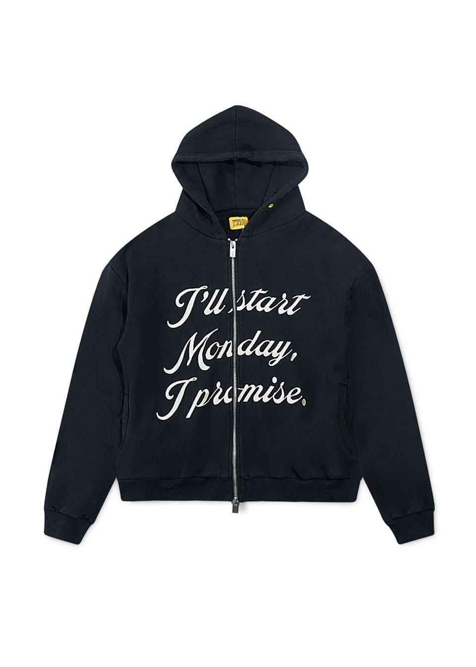 Promise Full Zip Hoodie - Black