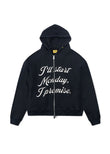Promise Full Zip Hoodie - Black