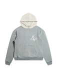 Script Two Tone Hoodie - Washed Sage
