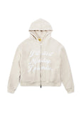 Promise Full Zip Hoodie - Tan