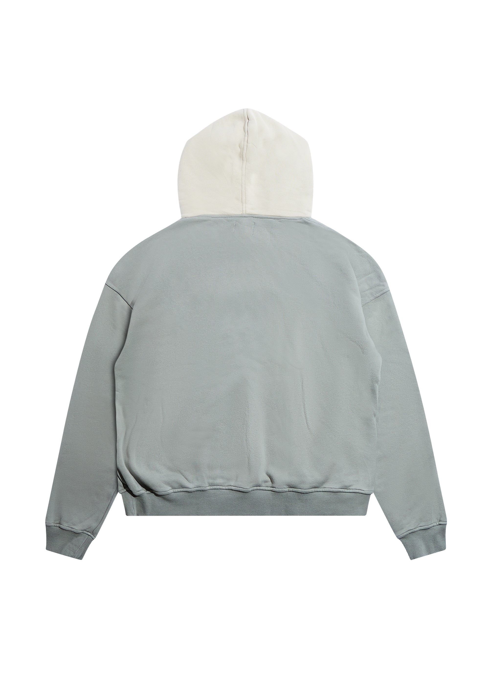 Script Two Tone Hoodie - Washed Sage