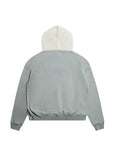 Script Two Tone Hoodie - Washed Sage